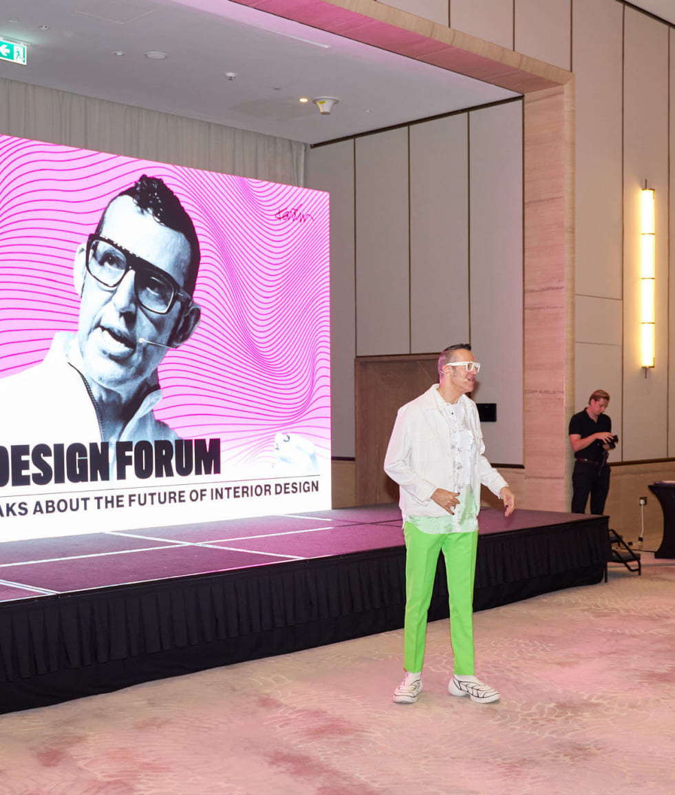 Karim Rashid: "Design is about solving problems and making life easier."